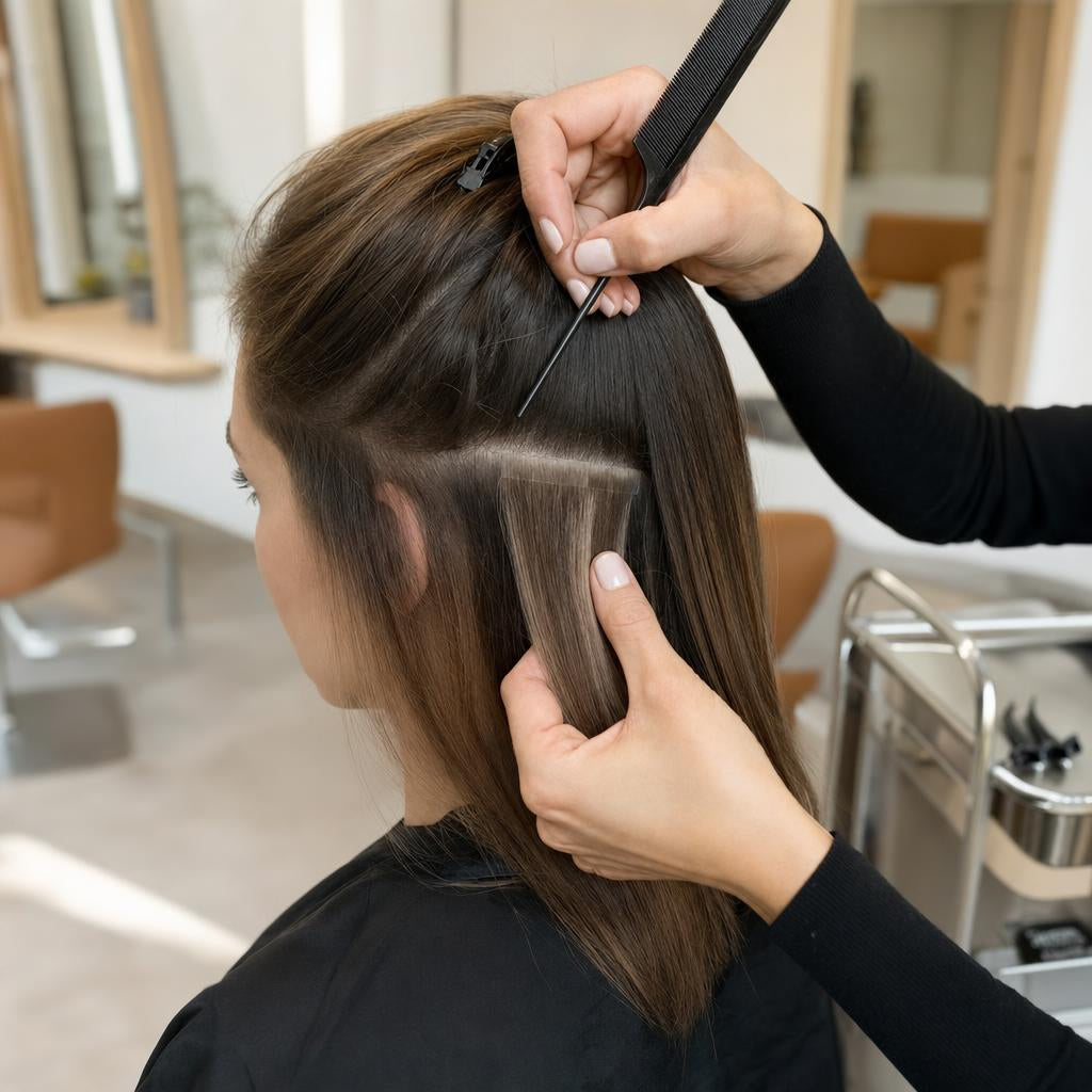 Invisible Tape Extensions voordelen