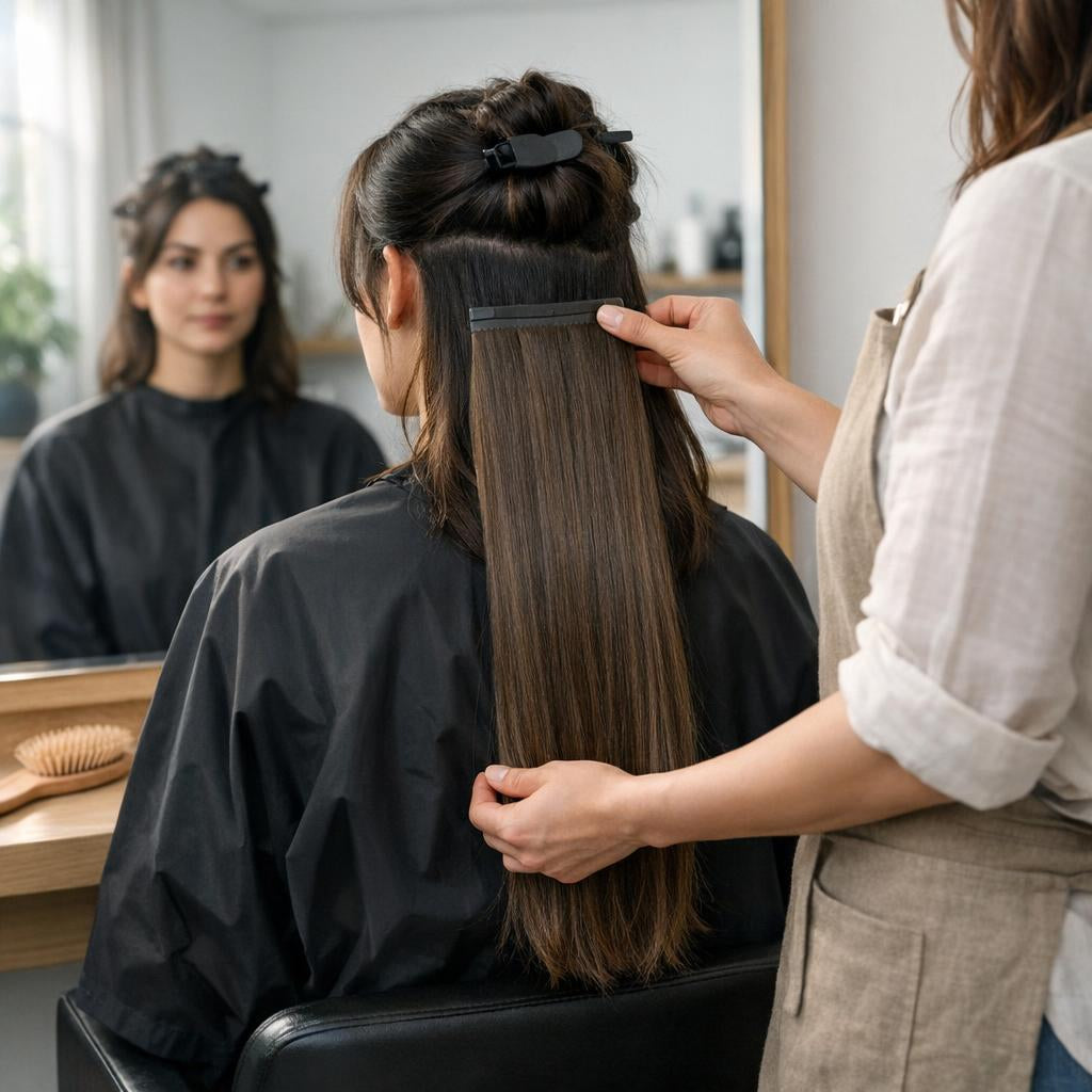 Welke lengte tape extensions: zo kies je de juiste lengte