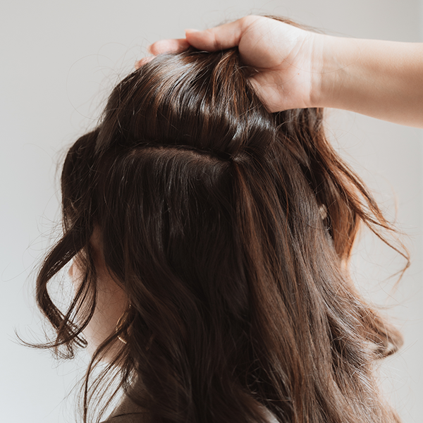 Anbringen von Weave-Extensions mit der Invisible-Weave-Methode