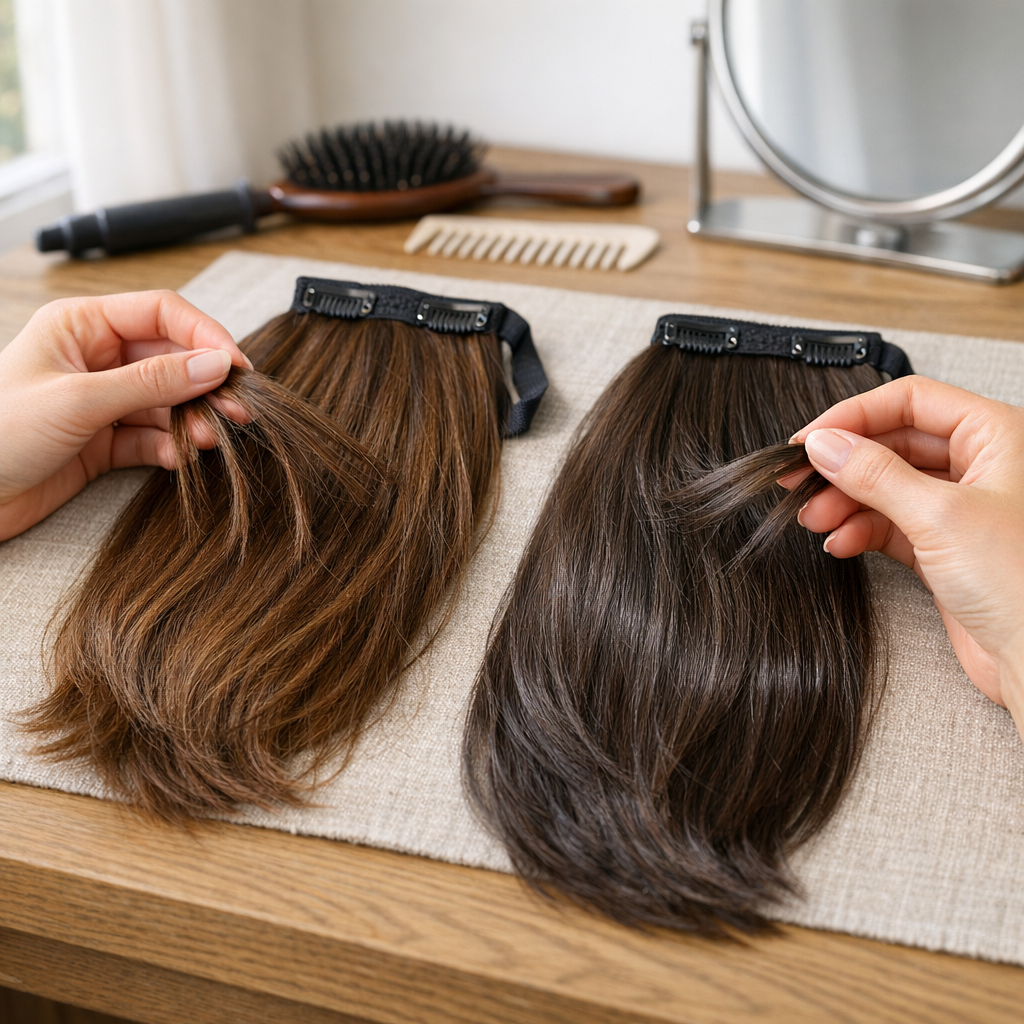 ponytail extensions echt haar of synthetisch