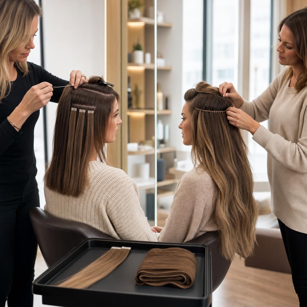 Weave extensions vs tape extensions: wat past bij jou?
