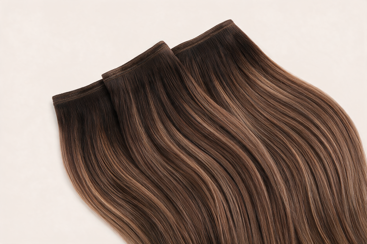 Bruine hair extensions