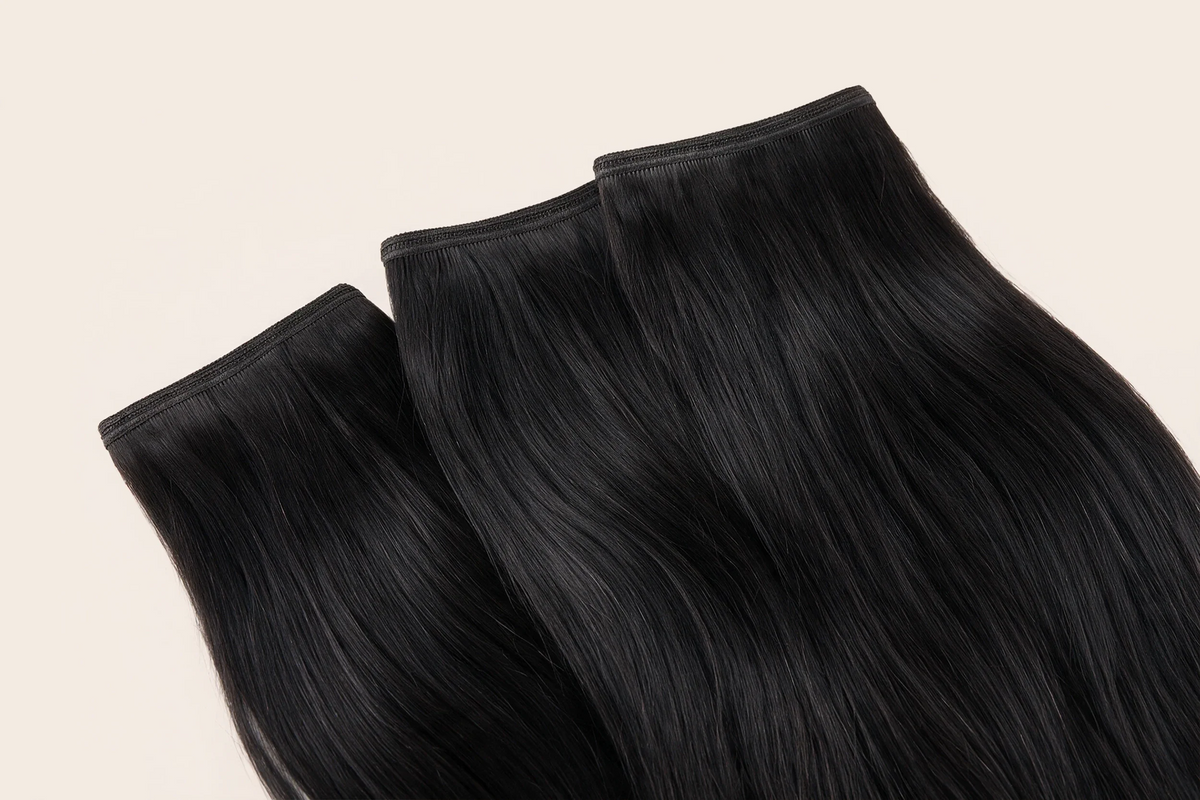 Zwarte hair extensions