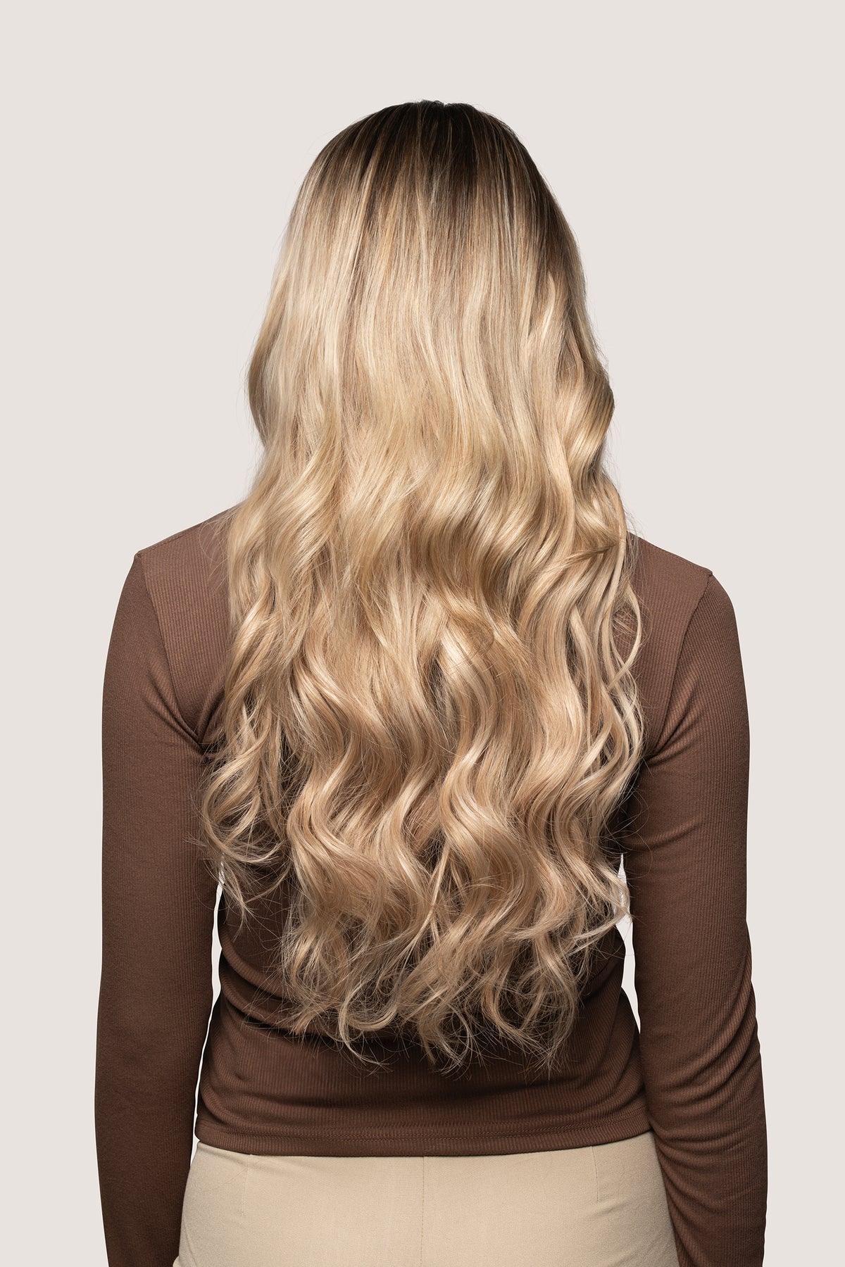 Princess Super Deluxe clip-in extensions, 220 grams, 22", 100% Remy Human Hair