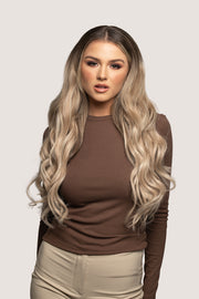 Princess Supreme clip-in extensions, 320 grams, 22", 100% Remy Human Hair