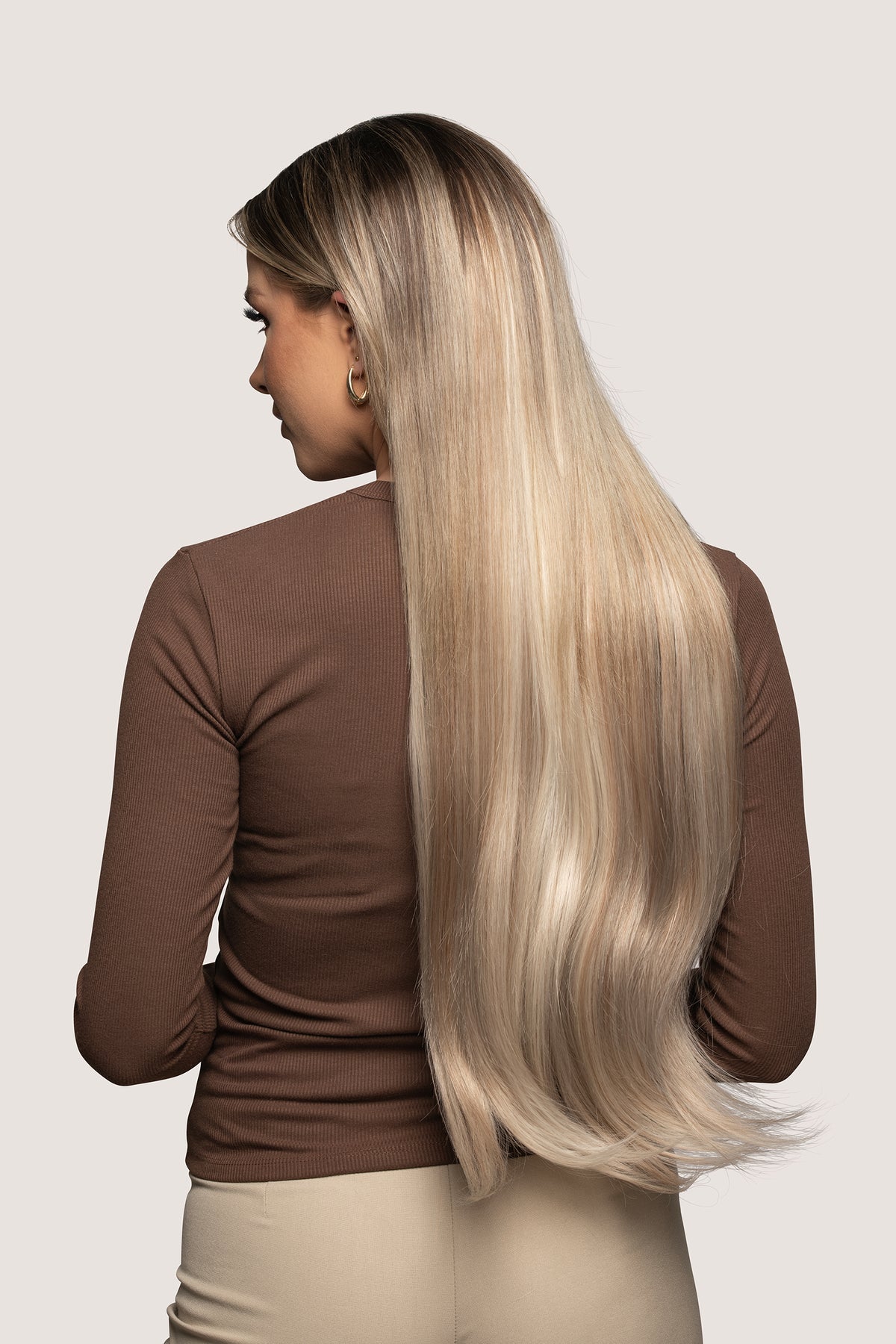 One Piece Extension, 200 gram, 24", synthetisch haar