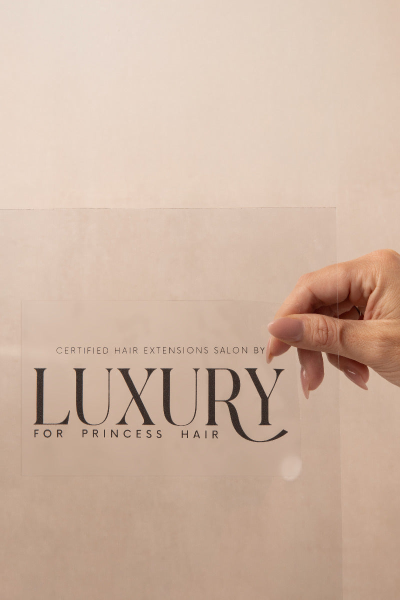 Luxury Window Sticker