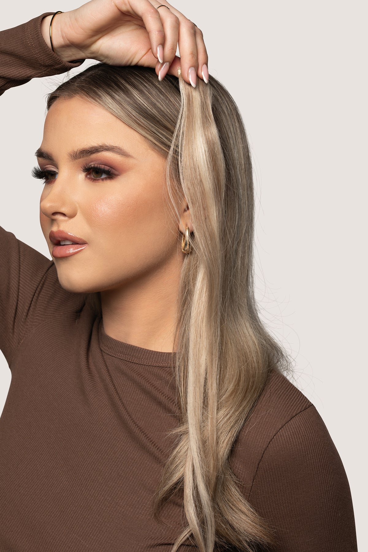 Mini Face Framer, 12 grams, 22", 100% Remy Human Hair