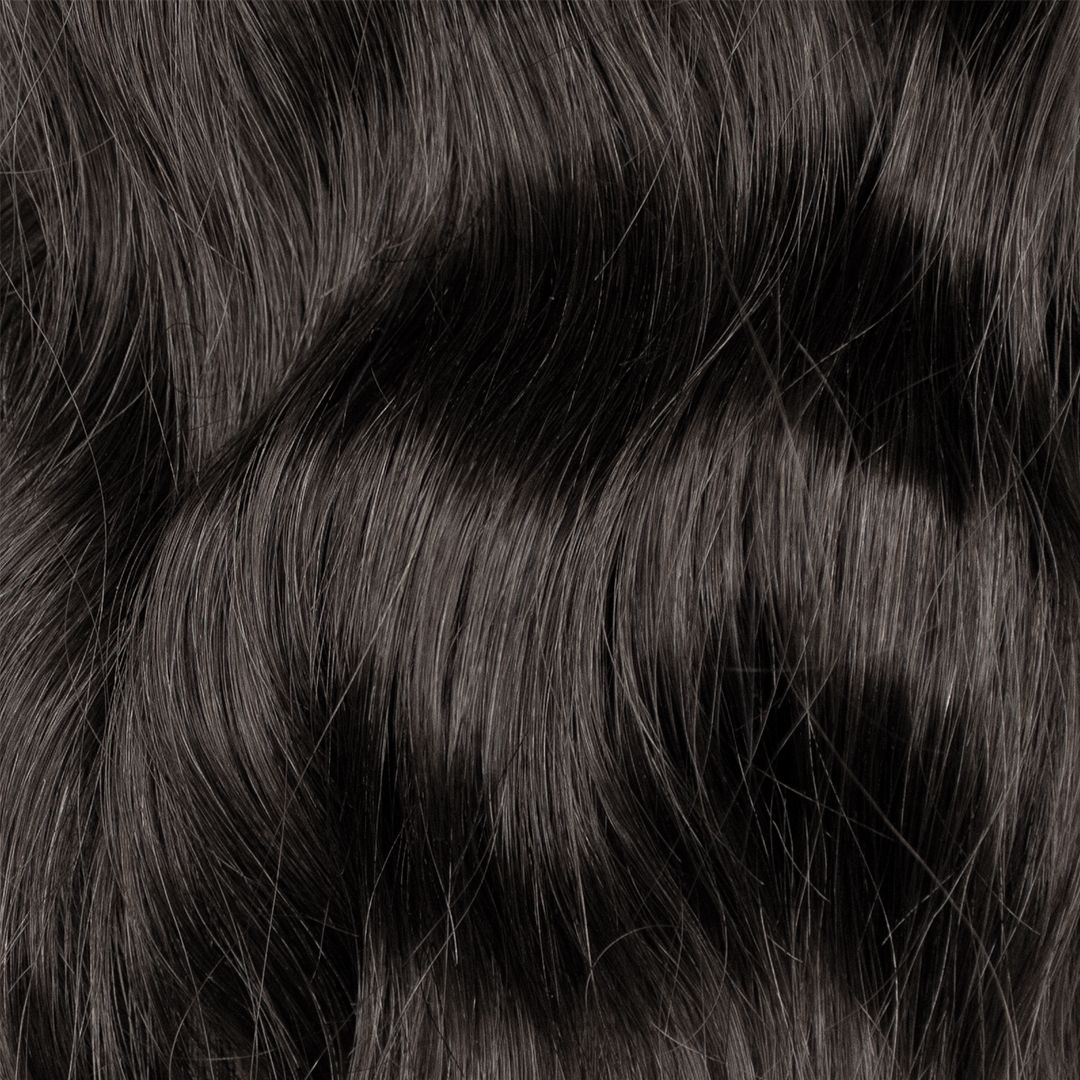 Luxury Tape-in Extensions 22" 50g Black Brown – black-brown tape-in extensions, 50 grams, 22", 100% Remy Human Hair