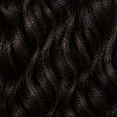 Luxury Tape-In-Extensions 22" 50g – Schwarzbraun