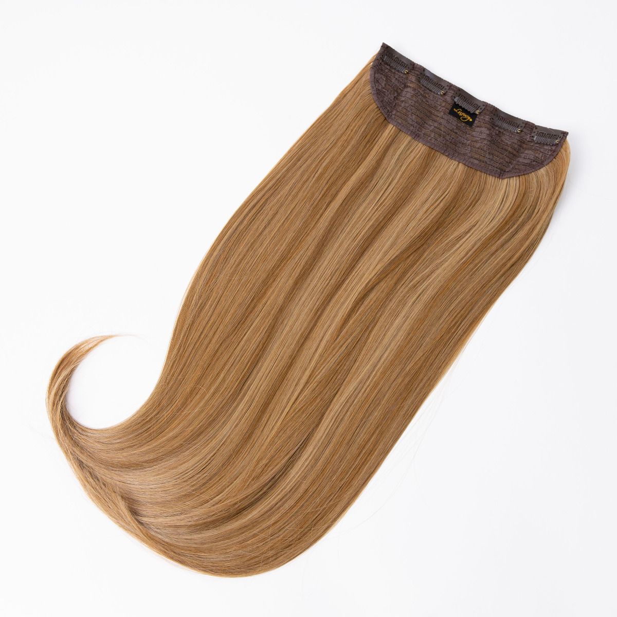 One Piece Extension Hazel Blonde – dark blonde one piece extension, 200 grams, 24", synthetic hair (detail)
