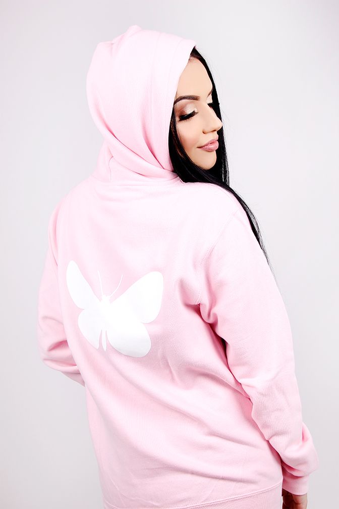 Luxury Hoodie Pink