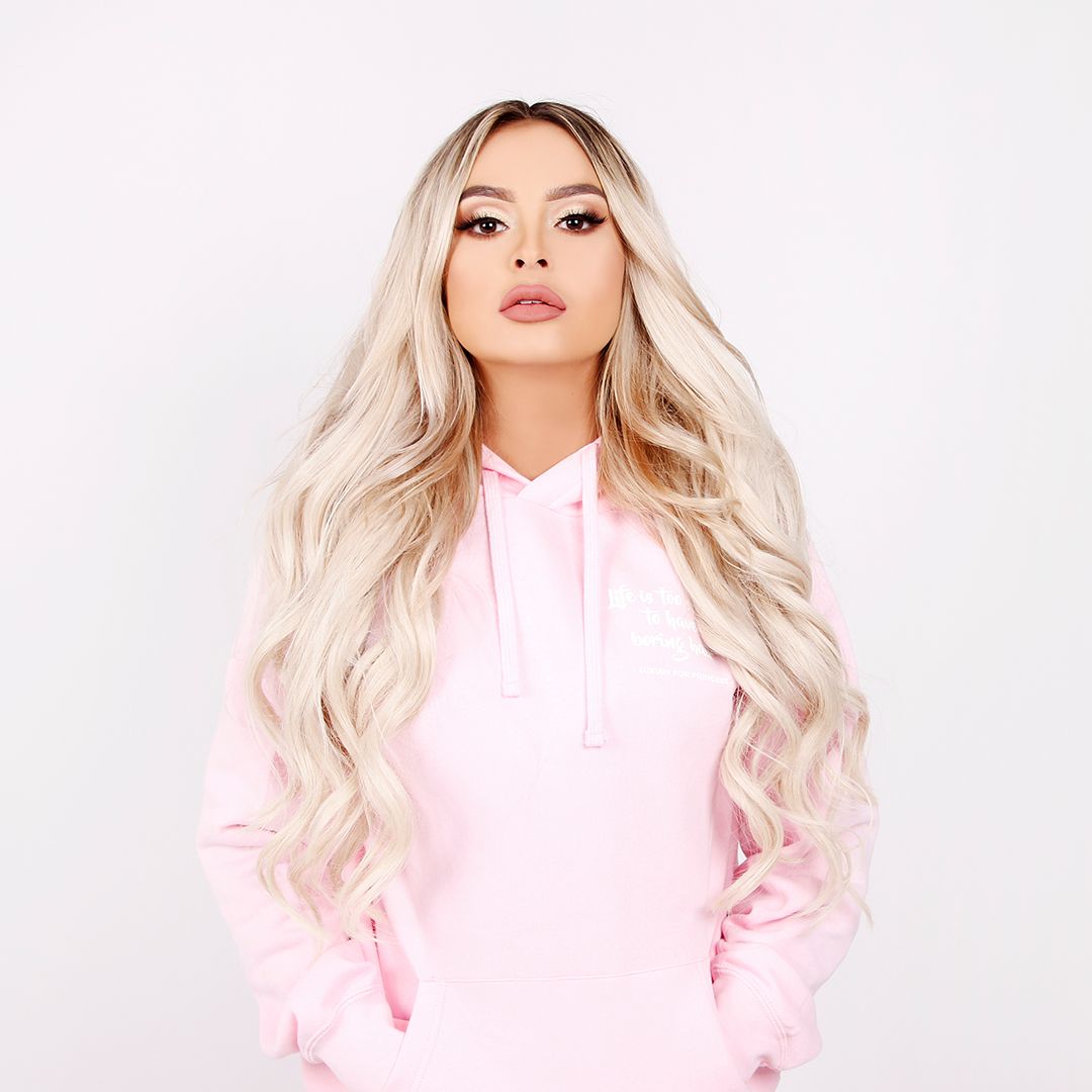 Luxury Hoodie Pink