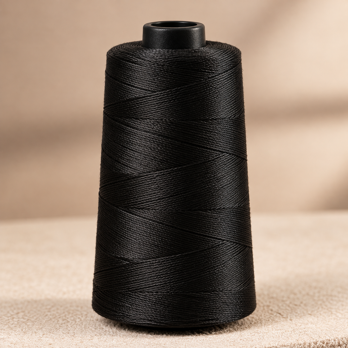 Fil de tissage en nylon Luxury, coloris Noir