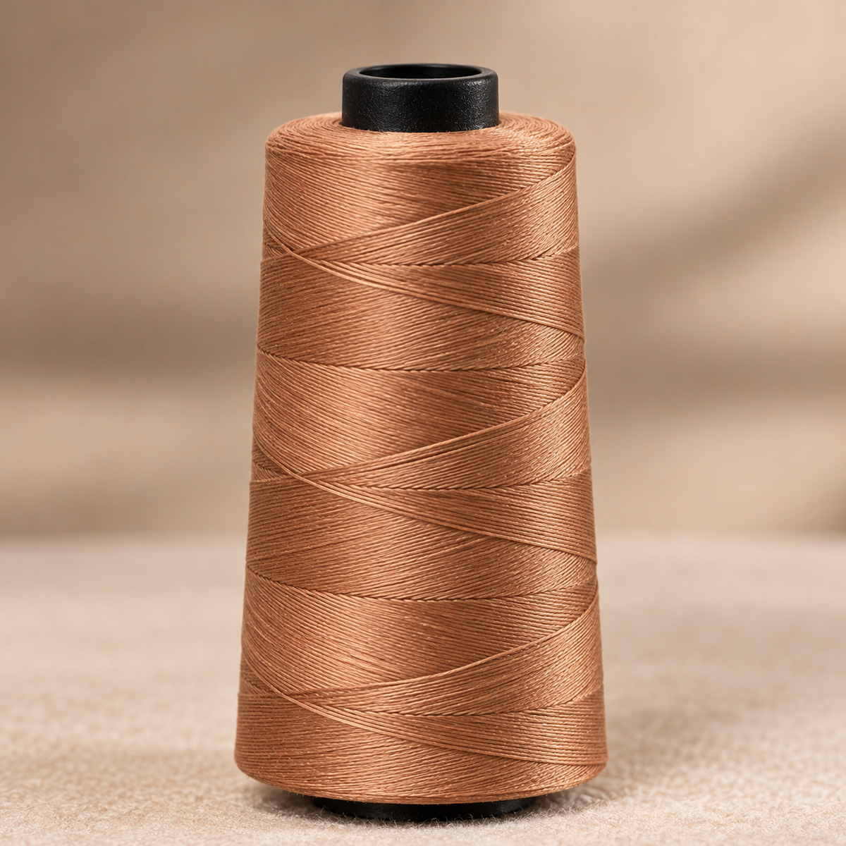 Fil de tissage en nylon Luxury, coloris Châtain Clair