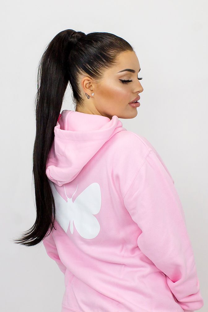 The Princess Ponytail Black Brown – black-brown ponytail extension, 100 grams, 22", 100% Remy Human Hair (detail)