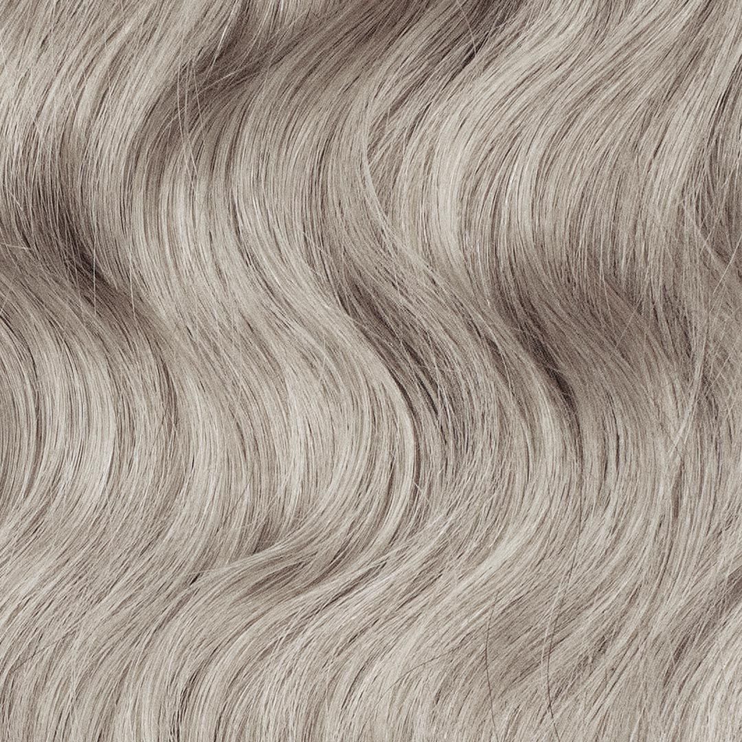 The Princess Ponytail Silver Mist – silver grey ponytail extension, 100 grams, 22", 100% Remy Human Hair